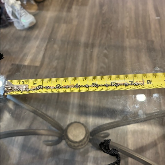 Chrome hearts tiny e bracelet with white sapphires - Picture 12 of 13